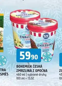 Terno Bohemilk česká zmrzlina z opočna nabídka