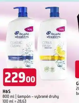 Terno Head & shoulders šampon na vlasy nabídka