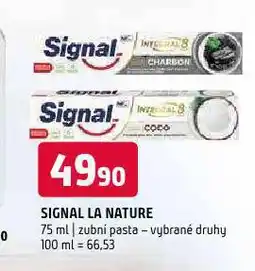 Terno Signal zubní pasta nabídka