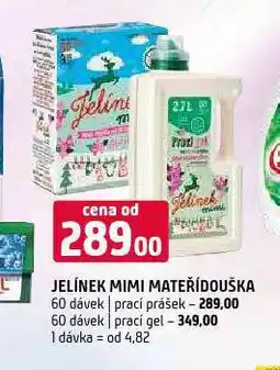 Terno Jelínek mimi prací gel nabídka