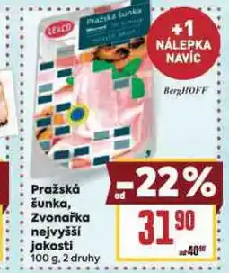 Billa Pražská šunka nabídka