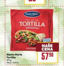 Billa Santa maria tortilla nabídka