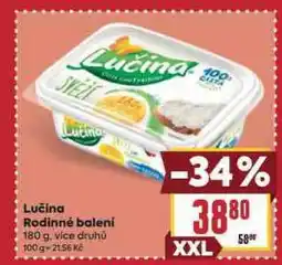 Billa Lučina rodinné balení nabídka