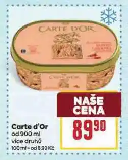 Billa Zmrzlina carte d´or nabídka