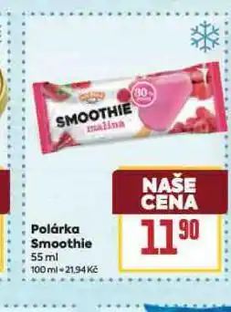 Billa Polárka smoothie nabídka