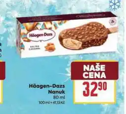 Billa Häagen dazs nanuk nabídka