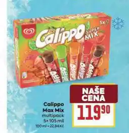 Billa Calippo max mix nabídka
