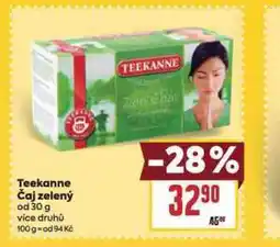 Billa Teekanne čaj zelený nabídka