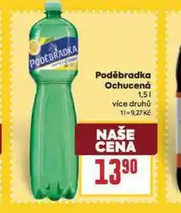 Billa Poděbradka ochucená nabídka