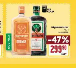 Billa Jägermeister nabídka