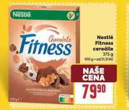Billa Nestlé fitness cereálie nabídka