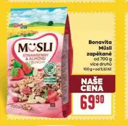 Billa Bonavita müsli zapékané nabídka