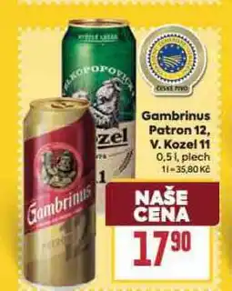 Billa Pivo velkopopovický kozel 11 nabídka