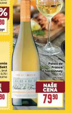 Billa Palais de france chardonnay nabídka