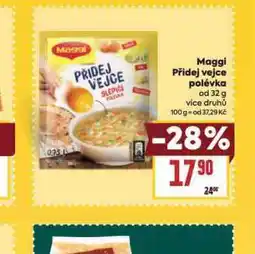 Billa Maggi přidej vejce polévka nabídka