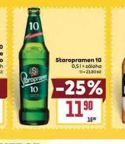 Billa Pivo staropramen 10 nabídka