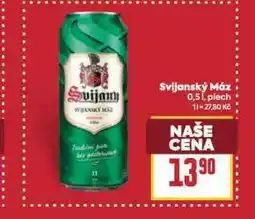 Billa Pivo svijanský máz nabídka