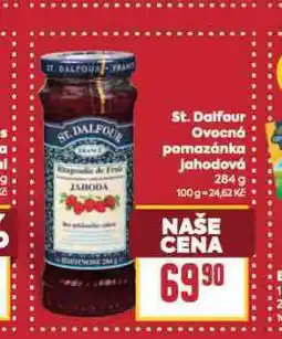 Billa St. dalfour ovocná pomazánka jahodová nabídka