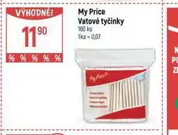 Globus My price vatové tyčinky nabídka