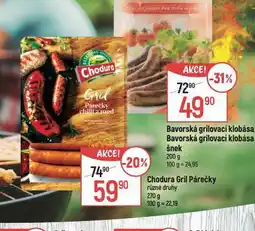 Globus Chodura gril párečky nabídka
