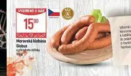 Globus Moravská klobása nabídka
