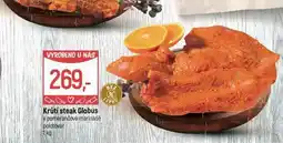 Globus Krůtí steak nabídka