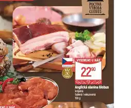 Globus Anglická slanina nabídka