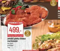 Globus Jehněčí plátky marinované nabídka