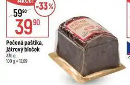 Globus Pečená paštika, játrový bloček nabídka