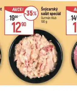 Globus Švýcarský salát speciál nabídka