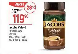 Globus Jacobs velvet instantní káva nabídka