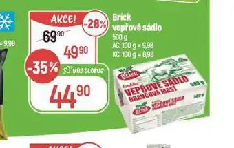 Globus Brick vepřové sádlo nabídka