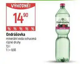 Globus Ondrášovka ochucená nabídka