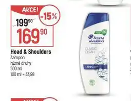 Globus Head&shoulders šampon nabídka