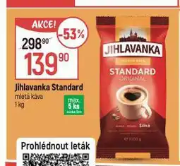 Globus Jihlavanka standard mletá káva nabídka