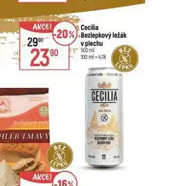 Globus Cecilia bezlepkový ležák v plechu nabídka
