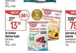 Globus Dr. oetker rýžová kaše nabídka