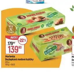 Globus Marlenka bezlepkové medové kuličky nabídka