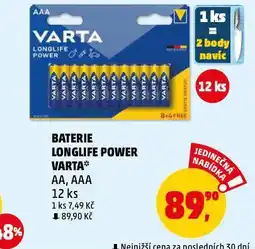 Penny Market Baterie varta nabídka