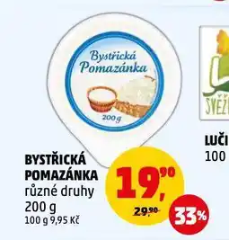 Penny Market Bystřická pomazánka nabídka