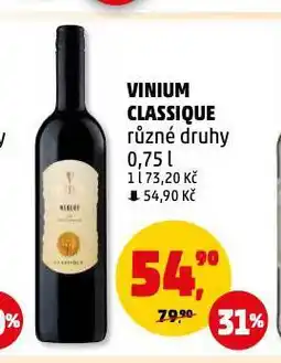 Penny Market Vinium classique nabídka