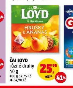 Penny Market Čaj loyd nabídka