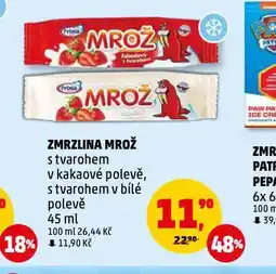 Penny Market Zmrzlina mrož nabídka