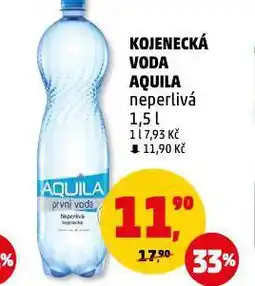 Penny Market Aquila kojenecká voda nabídka