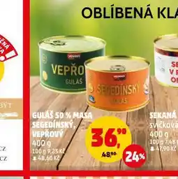 Penny Market Guláš segedínský nabídka
