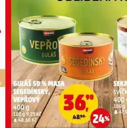 Penny Market Guláš vepřový nabídka