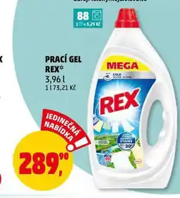 Rex prací gel