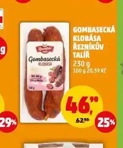 Penny Market Gombasecká klobása nabídka