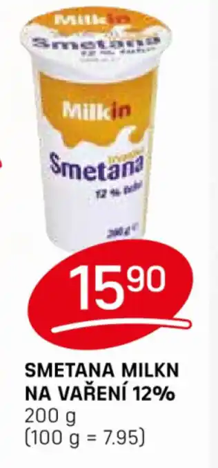 Flop SMETANA MILKN NA VAŘENÍ 12% nabídka