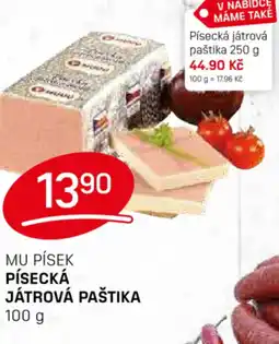Flop MU PÍSEK PÍSECKÁ JÁTROVÁ PAŠTIKA nabídka